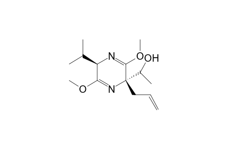 1-[(2R,5S)-3,6-dimethoxy-2-propan-2-yl-5-prop-2-enyl-2H-pyrazin-5-yl]ethanol