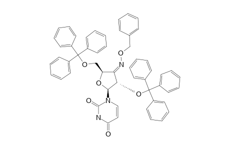 (Z)-3'-BENZYLOXY-IMINO-3'-DEOXY-2',5'-DI-O-TRITYLURIDINE