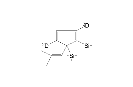 Trimethyl[1-(2-methyl-1-propenyl)-2-(trimethylsilyl)-2,4-cyclopentadien-1-yl]silane