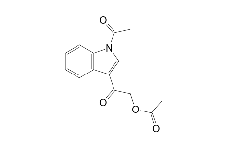 1-Acetyl-3-[(acetoxy)acetyl]-indole