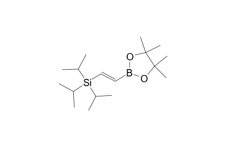 (E)-2-(4',4',5',5'-tetramethyl-1',3',2'-dioxaborolan-2'-yl)-1-tri(i-propyl)silylethene