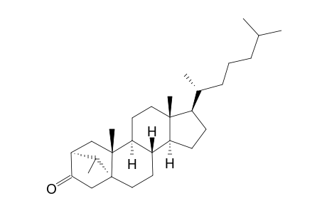 2-ALPHA,5-ALPHA-(1,1-ETHYLIDEN)-3-CHOLESTANONE