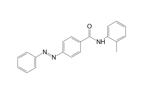 4-(phenylazo)-o-benzotoluidide