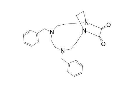 4,7-DIBENZYL-1,4,7,10-TETRAAZABICYCLO-[8.2.2]-TETRADECANE-11,12-DIONE