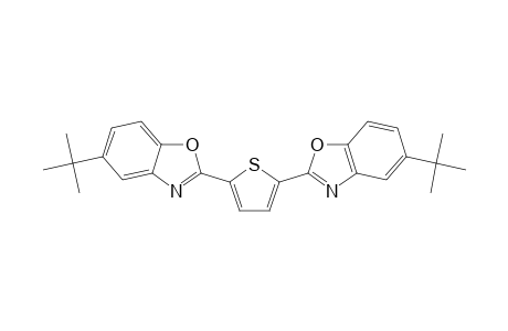 5-tert-Butyl-2-[5-(5-tert-butyl-1,3-benzoxazol-2-yl)-2-thienyl]-1,3-benzoxazole