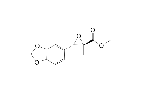 (TRANS)-METHYL-3-[3',4'-(METHYLENEDIOXY)-PHENYL]-2-METHYL-GLYCINATE