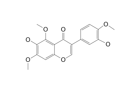 3',6-DIHYDROXY-4',5,7-TRIMETHOXYISOFLAVONE