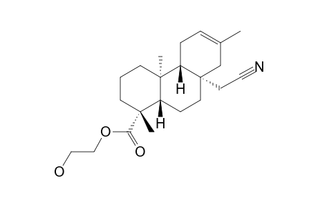 ENT-8-BETA-CYANOMETHYL-13-METHYL-12-PODOCARPENE-19-HYDROXYETHYLESTER