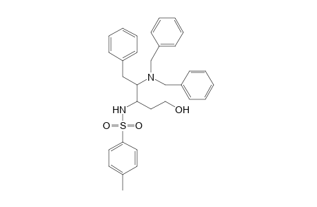 1-Pentanol, 4-(dibenzylamino)-5-phenyl-3-(p-tosylamino)-