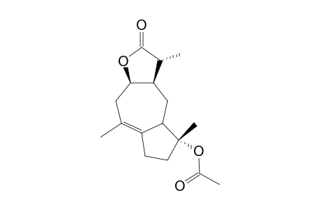 4-ALPHA-ACETYL-GUAIA-1-EN-13-ALPHA-METHYL-12,8-BETA-OLIDE