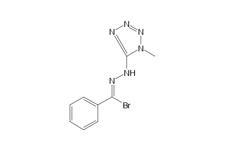 benzoyl bromide, (1-methyl-1H-tetrazol-5-yl)hydrazone