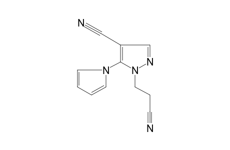 4-cyano-5-(pyrrol-1-yl)pyrazole-1-propionitrile