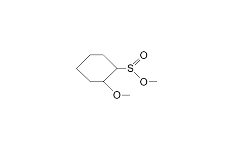 Methyl cis-2-methoxy-cyclohexane sulfinate