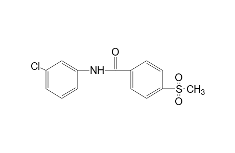 3'-chloro-4-(methylsulfonyl)benzanilide