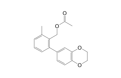 2-(2,3-Dihydrobenzo[b][1,4]dioxin-6-yl)-6-methylbenzyl acetate