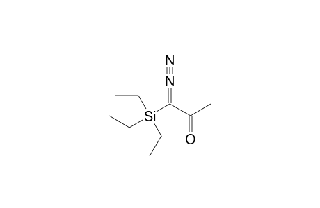 1-DIAZO-1-TRIETHYLSILYLPROPAN-2-ONE