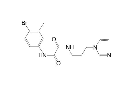 Oxamide, N-(4-bromo-3-methylphenyl)-N'-[3-(1-imidazolyl)propyl]-