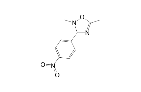 N=C(ME)O-N(ME)-C(H)(P-C6H4NO2)