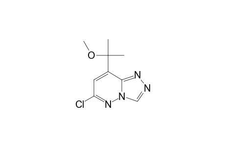 6-CHLORO-8-(1'-METHOXY-1'-METHYLETHYL)-1,2,4-TETRAZOLO-[4.3-B]-PYRIDAZINE