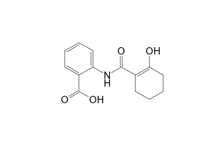 Benzoic acid, 2-[[(2-hydroxy-1-cyclohexen-1-yl)carbonyl]amino]-