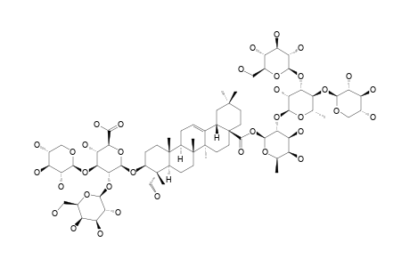 RP-68999;3-O-BETA-D-XYLOPYRANOSYL-(1->3)-[BETA-D-GALACTOPYRANOSYL-(1->2)]-BETA-D-GLUCURONOPYRANOSYL-GYPSOGENIN-28-O-BETA-D-GLUCOPYRANOSYL-(1->3)-[