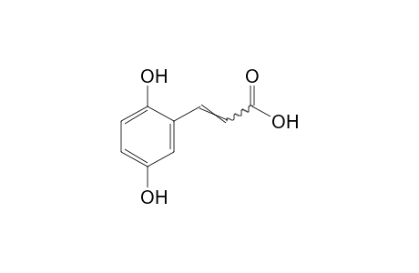 2,5-dihydroxycinnamic acid