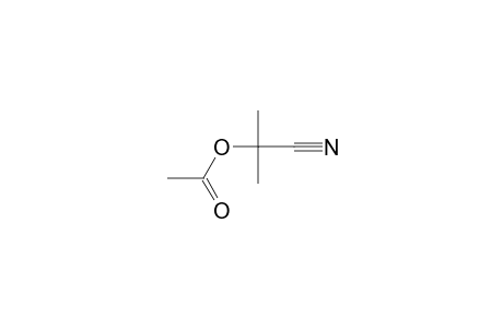 2-methyllactonitrile, acetate (ester)