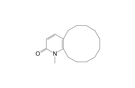 Cyclodeca[b]pyridin-2(1H)-one, 5,6,7,8,9,10,11,12,13,14-decahydro-1-methyl-