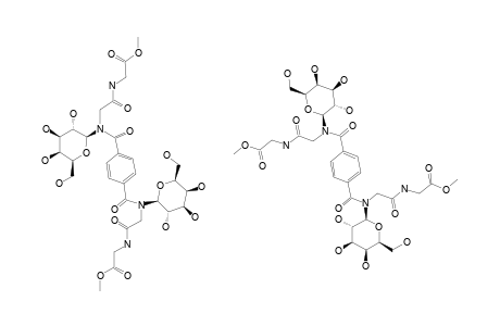 N,N-DI-(BETA-D-GALACTOPYRANOSYL)-N,N-DI-(METHOXYCRBONYLMETHYLCARBAMOYLMETHYL)-TEREPHTHALAMIDE