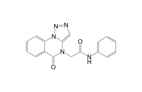 [1,2,3]triazolo[1,5-a]quinazoline-4-acetamide, 4,5-dihydro-5-oxo-N-phenyl-