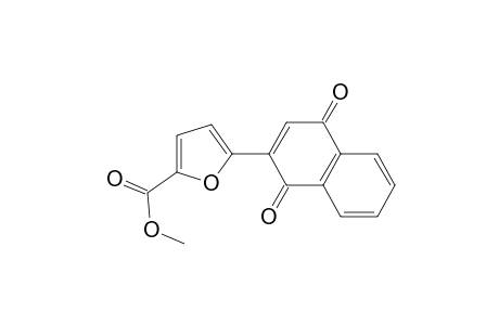 Methyl 5-(1,4-naphthoquinon-2-yl)-2-furancarboxylate