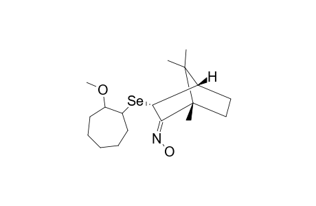 [(1R)-2-OXIMO-ENDO-3-BORNYL]-(2-METHOXY-1-CYCLOHEPTYL)-SELENIDE;MAJOR-ISOMER