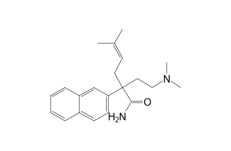 α-[2-(dimethylamino)ethyl]-α-(3-methyl-2-butenyl)-2-naphthaleneacetamide