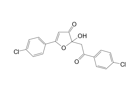 5-(4-Chloro-phenyl)-2-[2-(4-chloro-phenyl)-2-oxo-ethyl]-2-hydroxy-furan-3-one