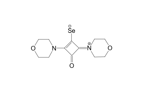 Cyclobutenediylium, 1-hydroxy-2,4-di-4-morpholinyl-3-selenyl-, dihydroxide, bis(inner salt)