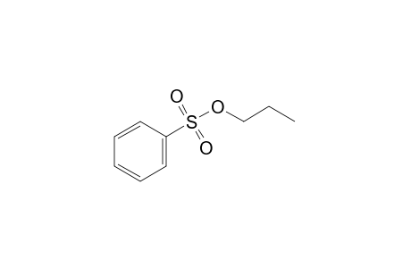 benzenesulfonic acid, propyl ester