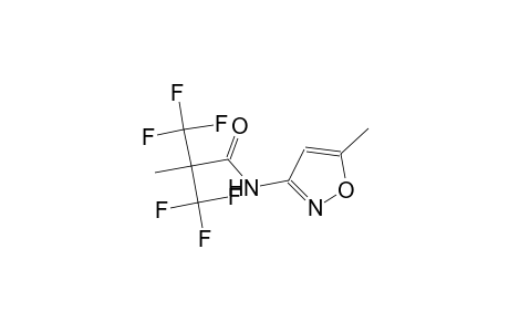 3,3,3-trifluoro-2-methyl-N-(5-methyl-3-isoxazolyl)-2-(trifluoromethyl)propanamide