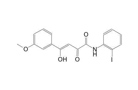 (3Z)-4-hydroxy-N-(2-iodophenyl)-4-(3-methoxyphenyl)-2-oxo-3-butenamide