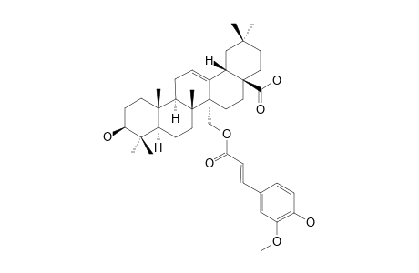 27-TRANS-FERULOYLOXY-3-BETA-HYDROXY-OLEAN-12-EN-28-OIC-ACID