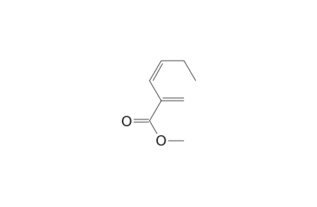 Methyl 2-methylene-3-hexen-1-oate