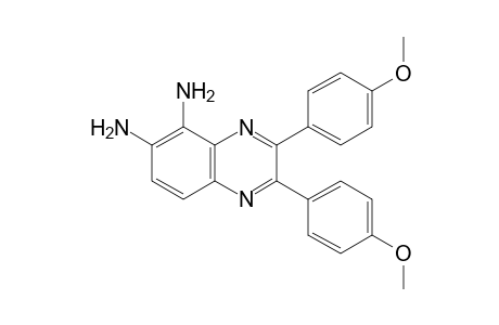 2,3-bis(p-methoxyphenyl)-5,6-diaminoquinoxaline