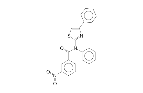 2-(n-phenyl-3-nitrobenzamido)-4-phenylthiazole