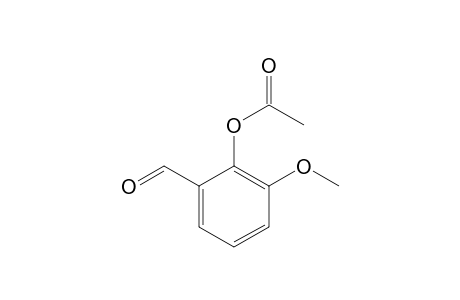 2-HYDROXY-m-ANISALDEHYDE, ACETATE