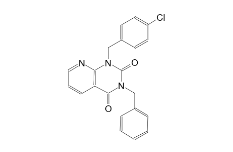 pyrido[2,3-d]pyrimidine-2,4(1H,3H)-dione, 1-[(4-chlorophenyl)methyl]-3-(phenylmethyl)-