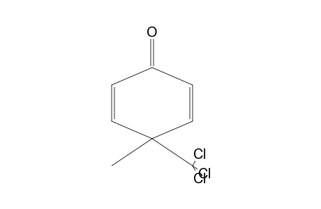 4-Methyl-4-trichlormethyl-2,5-cyclohexadien-1-on