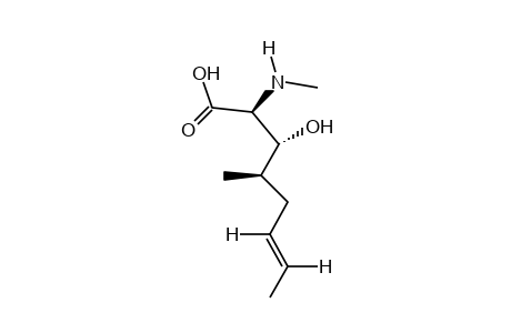 (2S,3R,4R)-(E)-3-HYDROXY-4-METHYL-2-(METHYLAMINO)-6-OCTENOIC ACID