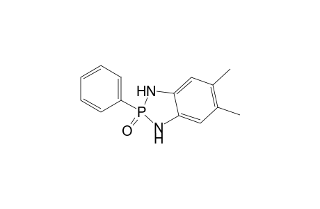 1,3-DIHYDRO-5,6-DIMETHYL-2-PHENYL-1,3,2-BENZODIAZAPHOSPHOL-2-ONE