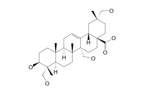 23,27,29-TRIHYDROXY-OLEANOLIC-ACID