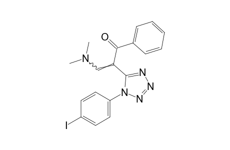 3-(dimethylamino)-2-[1-(p-bromophenyl)-1H-tetrazol-5-yl]acrylophenone