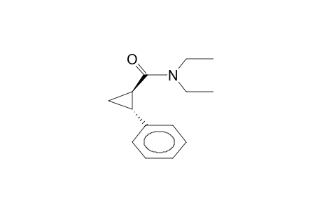 TRANS-2-PHENYL-CYCLOPROPAN-1-CARBONSAEUREDIETHYLAMID